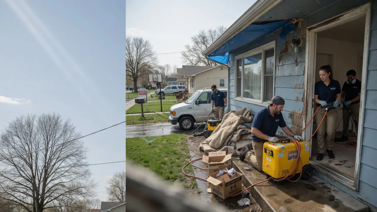 Basement Flood Cleanup in Hampton, CT near me